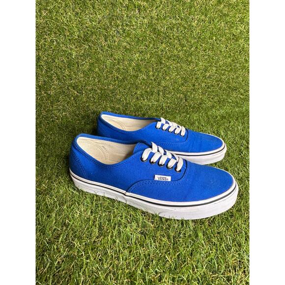 Vans Authentic Classic Blue Unisex Sneakers 7M/ 8.5W - Picture 4 of 10